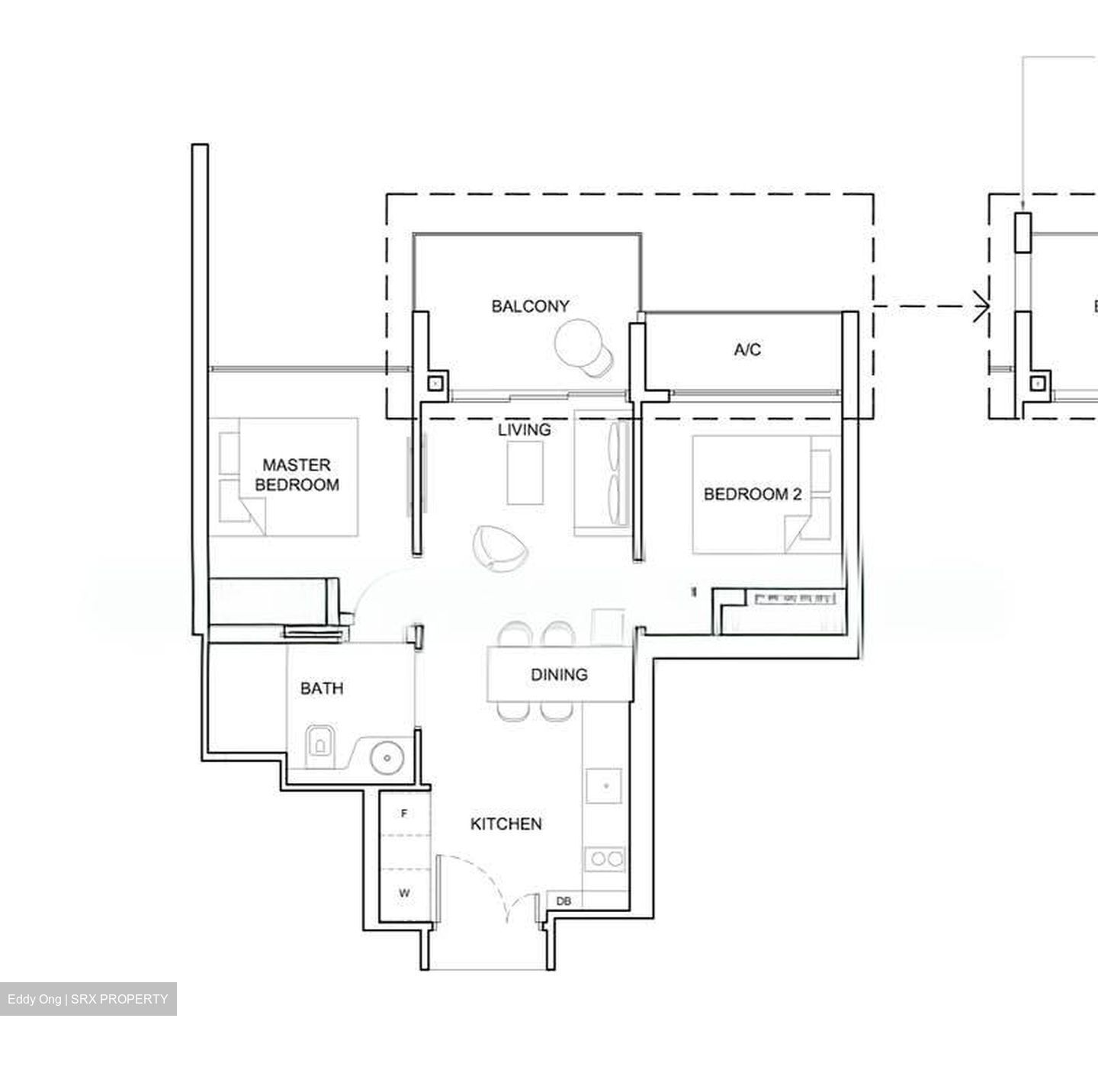 High Park Residences (D28), Apartment #557282311